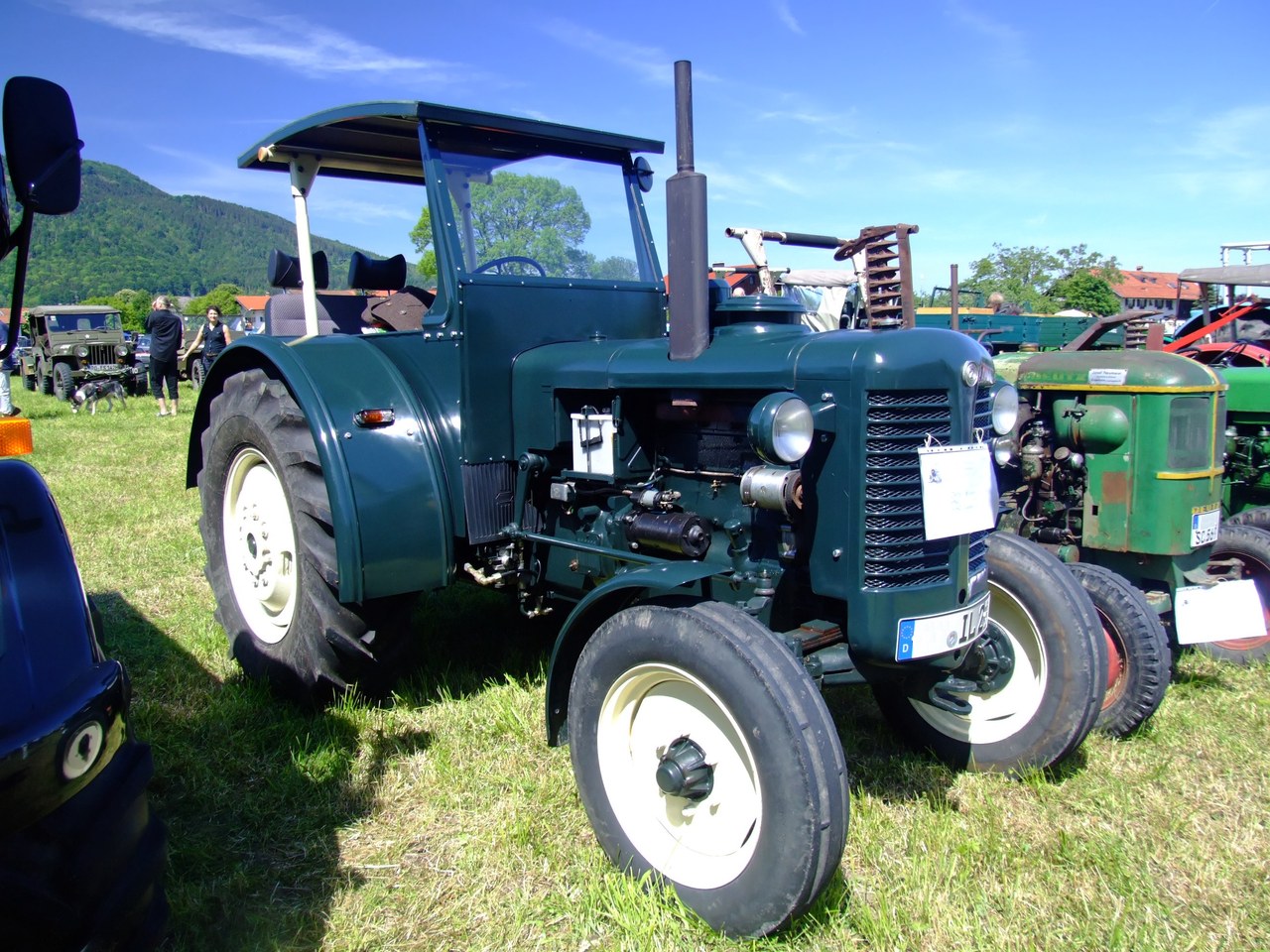 Zetor 50 Super — dobový zemědělský traktor