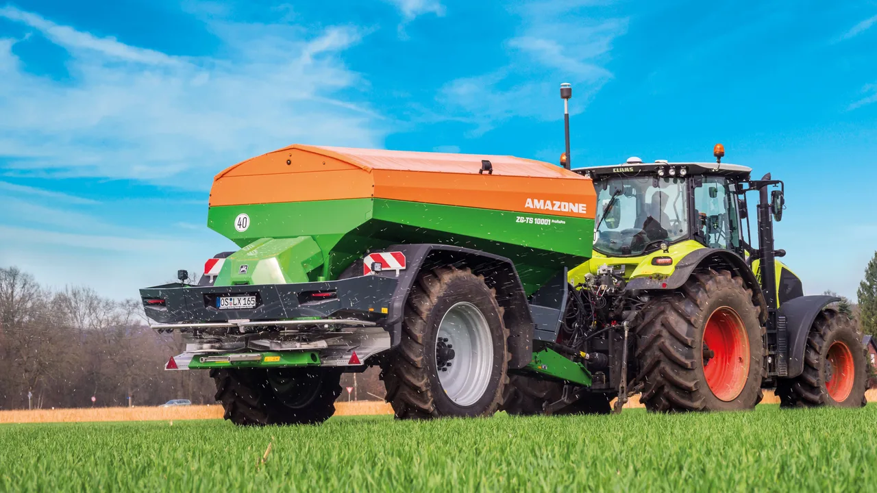 ZG-TS 5500 — Rozmetadla minerálních hnojiv